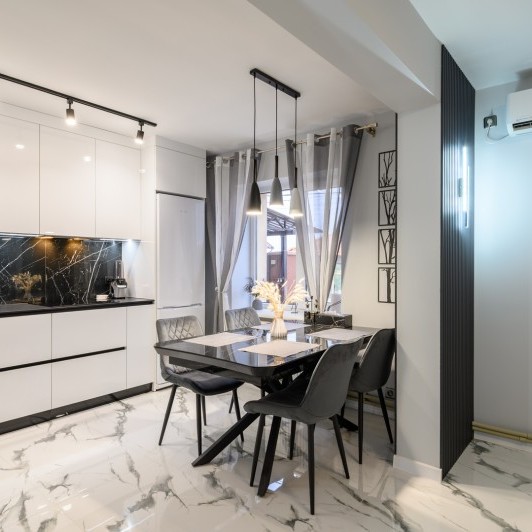 Bucătărie modernă, Chișinău, str. Cuza Vodă, 34 Bucătării moderne la comanda