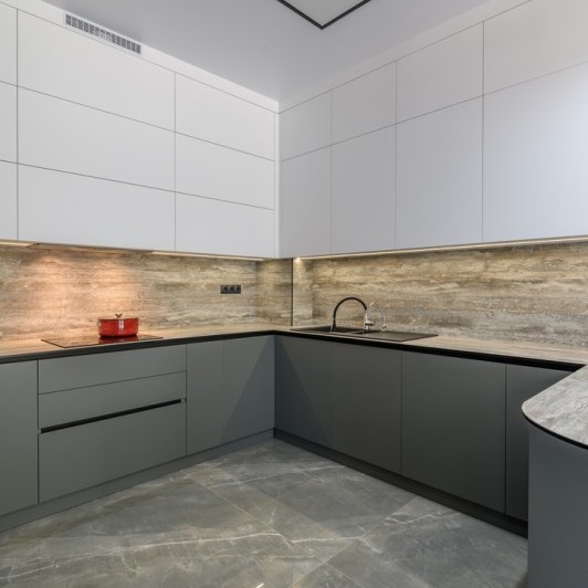 Bucătărie modernă, mun. Chișinău, Bubuieci, str. Grădinarilor, 160  Bucătării moderne la comanda