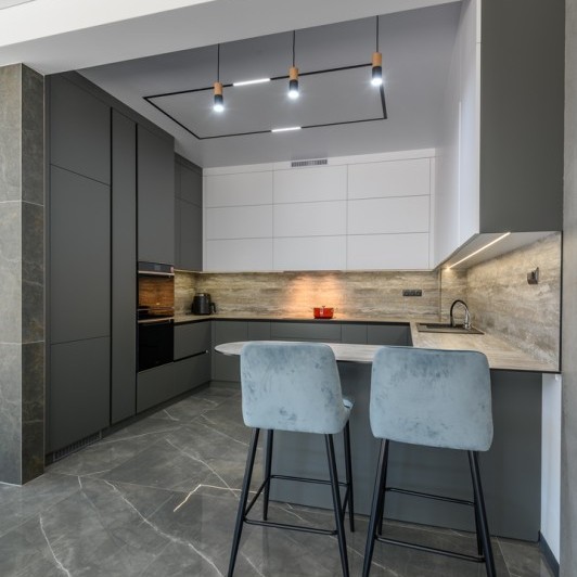 Bucătărie modernă, mun. Chișinău, Bubuieci, str. Grădinarilor, 160  Bucătării moderne la comanda