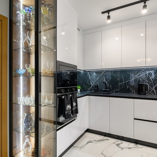 Bucătărie modernă, Chișinău, str. Cuza Vodă, 34 Bucătării moderne la comanda chisinau