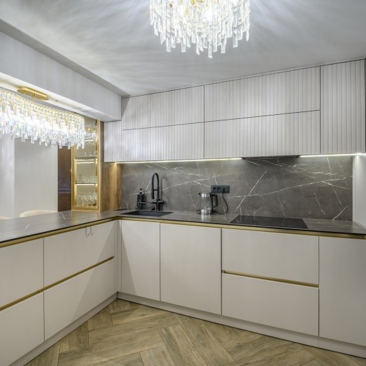 Bucătărie modernă, mun. Chișinău, s. Dumbrava, str. Frumoasa, 3A Bucătării moderne mobila