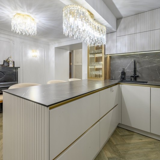 Bucătărie modernă, mun. Chișinău, s. Dumbrava, str. Frumoasa, 3A Bucătării moderne la comanda