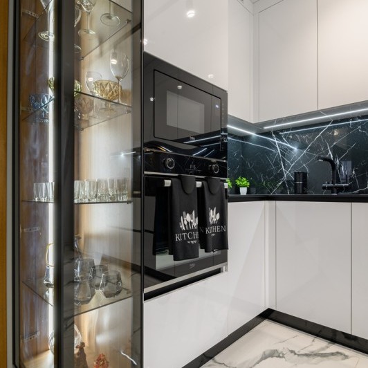 Bucătărie modernă, Chișinău, str. Cuza Vodă, 34 Bucătării moderne la comanda