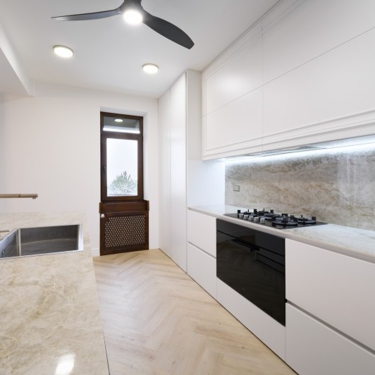 Кухня неоклассическая, мун. Кишинёв, село Бачой,  ул. Ливезилор, 3/1 Кухни неоклассика la comanda chisinau