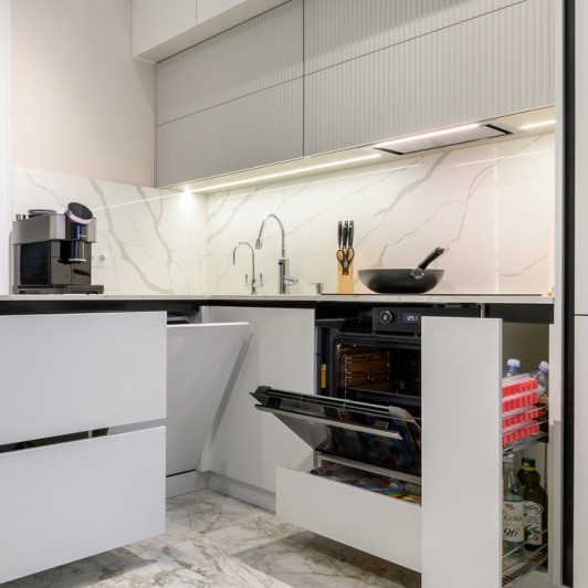 Bucătărie modernă, Telenești, str. Renașterii, 77 Bucătării moderne la comanda chisinau