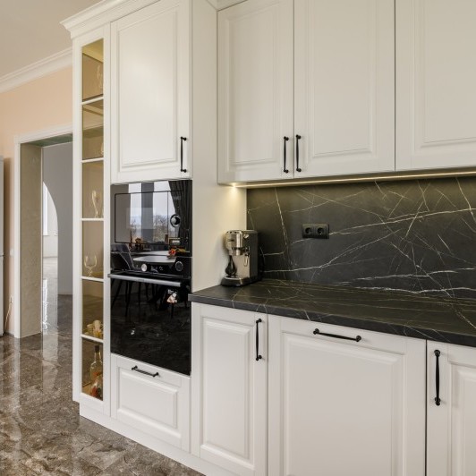 Bucătărie neoclasică, mun. Chișinău, Sîngera, str. Cuza Vodă, 15 Bucătării Neoclasice la comanda chisinau