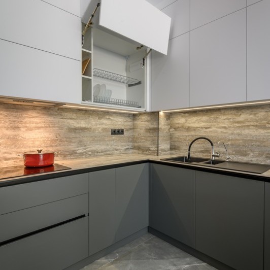 Bucătărie modernă, mun. Chișinău, Bubuieci, str. Grădinarilor, 160  Bucătării moderne la comanda chisinau