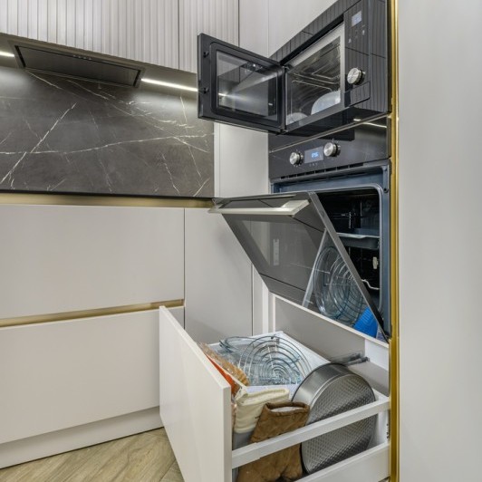 Bucătărie modernă, mun. Chișinău, s. Dumbrava, str. Frumoasa, 3A Bucătării moderne la comanda