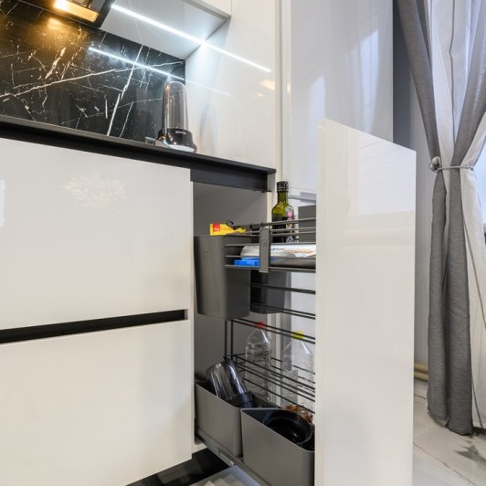 Bucătărie modernă, Chișinău, str. Cuza Vodă, 34 Bucătării moderne la comanda