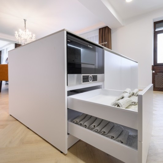 Кухня неоклассическая, мун. Кишинёв, село Бачой,  ул. Ливезилор, 3/1 Кухни неоклассика la comanda chisinau