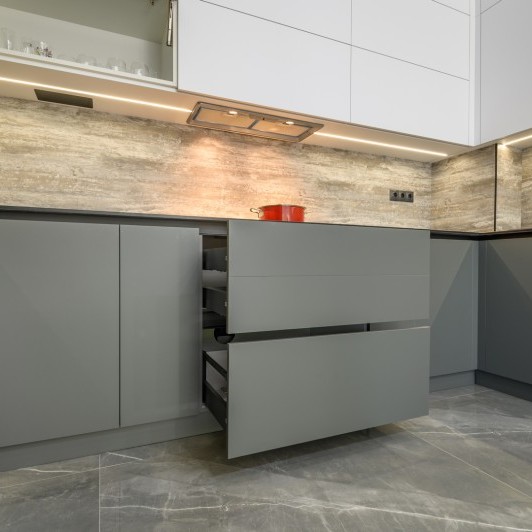 Bucătărie modernă, mun. Chișinău, Bubuieci, str. Grădinarilor, 160  Bucătării moderne mobila