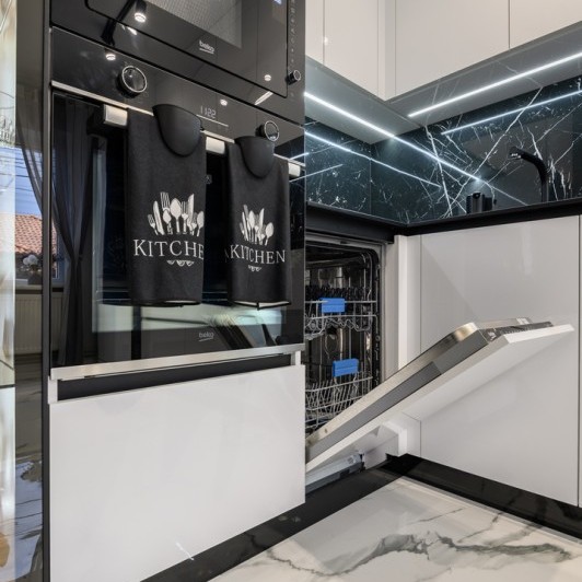 Bucătărie modernă, Chișinău, str. Cuza Vodă, 34 Bucătării moderne la comanda chisinau