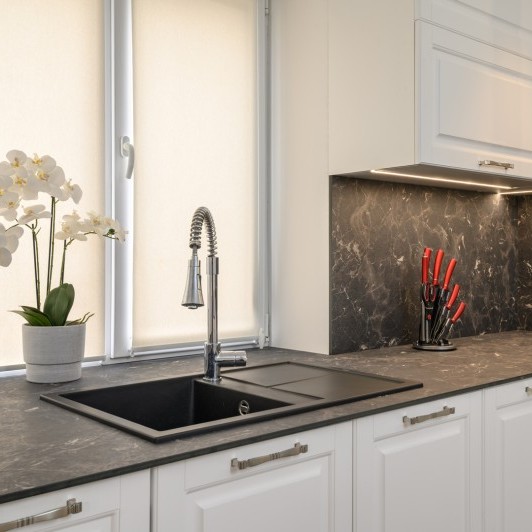 Кухня неоклассическая, мун. Кишинев, Чореску, ул. Приетения, 39 MOD466 Кухни неоклассика la comanda chisinau